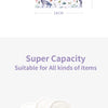2-Pack Waterproof Wet/Dry Bags for Diapers & Baby Essentials