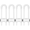 Adjustable U-Shaped Cabinet Locks for Child Safety