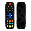 Remote Control Shaped Silicone Teether for Babies 0-12 Months
