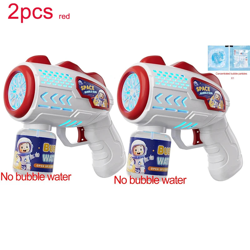 Astronaut Bubble Blaster - Automatic Bubble Machine Gun for Kids