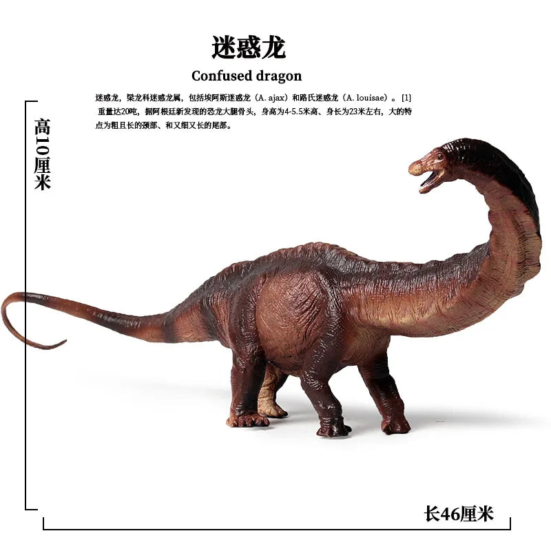 Realistic Dinosaur Figurine Collection for Imaginative Play