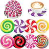 DIY Diamond Painting Coaster Kit with Holder – 8 Floral Resin Coasters