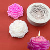 Peony Flower Silicone Mold for Soap, Candle & Resin Crafts