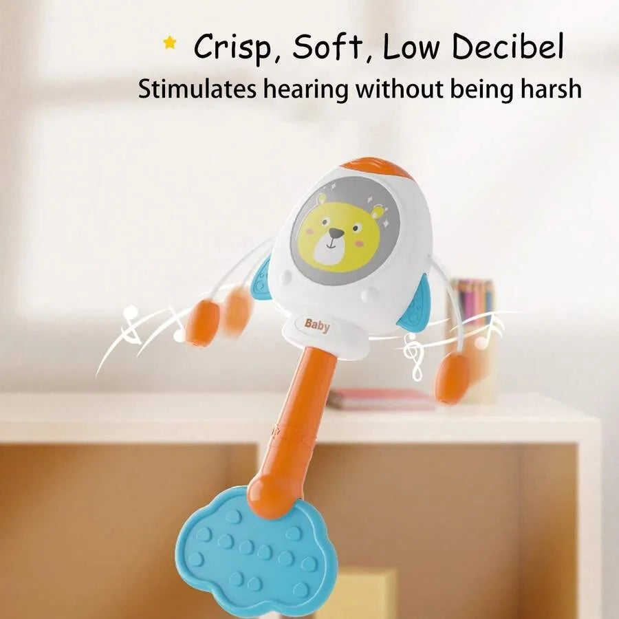 Cute Animal Baby Rattles & Grasping Ball – Sensory Toy for Early Learning