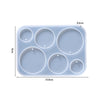 Geometric Silicone Mold for Epoxy Resin Jewelry Making