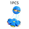 One blue interactive flying UFO pet toy for dogs