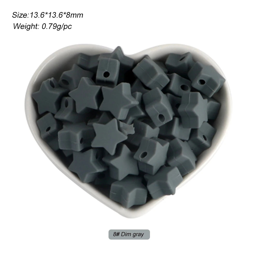 Silicone Charm Beads Set for DIY Jewelry Making