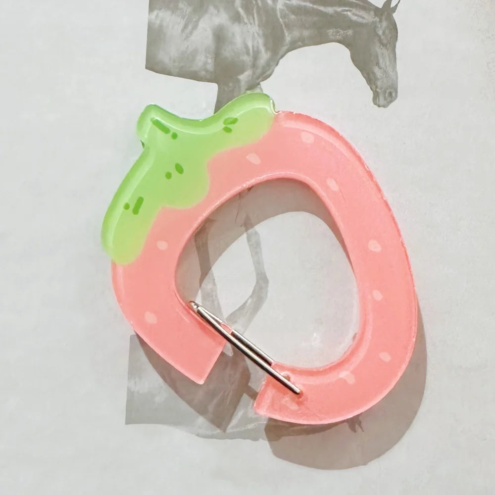 Calico Critters Heart Charm Keychain
