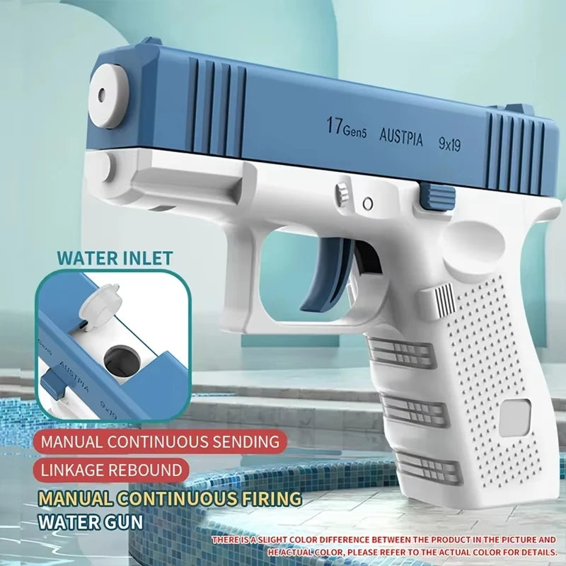 Rechargeable Electric Water Gun with Dual Firing Modes