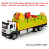 1:32 Scale Diecast Container Truck Toy – Fruit & Vegetable Transport Vehicle