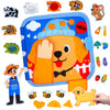 Felt Busy Book for Toddlers – Montessori Sensory Learning & Life Skills Activity Board