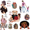 Enchanted Princess Iron-On Patch for DIY Clothing Decor