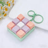 Mini Mechanical Keyboard Fidget Keychain with Clicking Keys