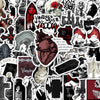 Vampire Gothic Sticker Pack - 50 Waterproof Decals for Laptops, Phones & Skateboards