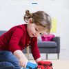 Pull-Back Mini Bus Toy with Openable Doors