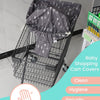 Waterproof Baby Shopping Cart Seat Cover with Travel Bag