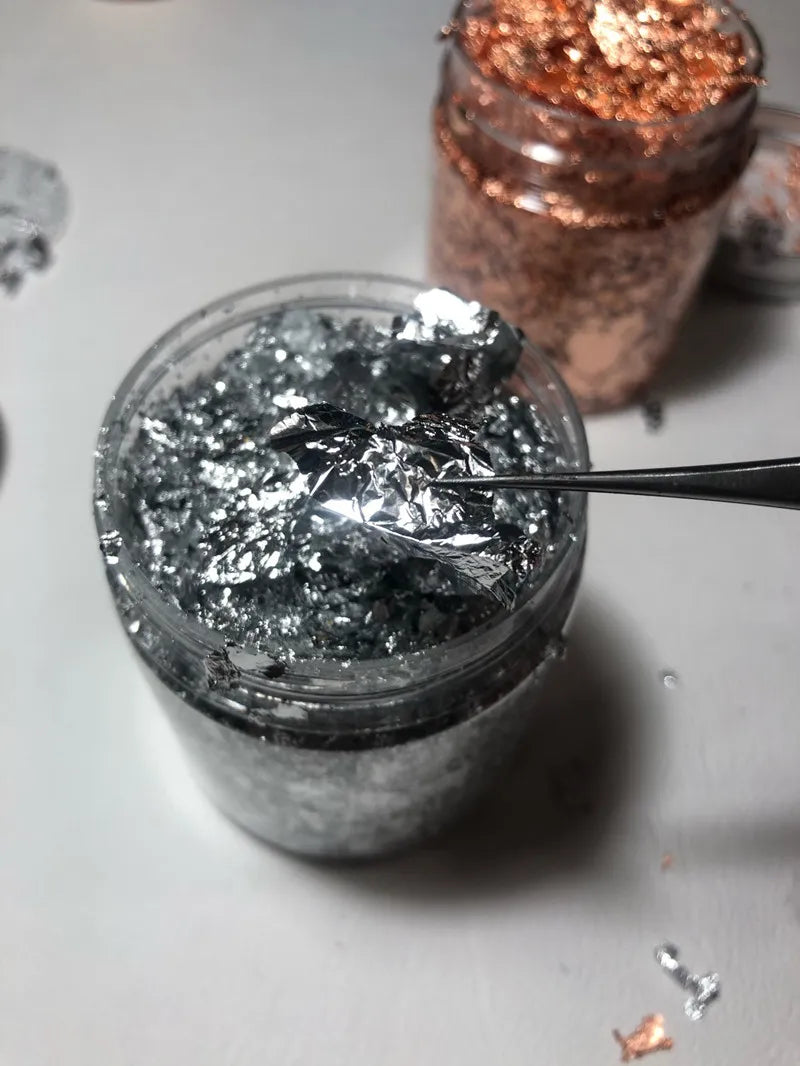 Metallic Foil Flakes for Crafts, Nail Art & DIY Projects