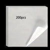 A white rectangular block of double-sided diamond painting release paper with the text 200pcs visible on the top surface.