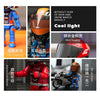 A 1:12 scale die-cast motorcycle model with a helmeted rider figurine, featuring color matching and alloy housing.