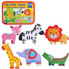 Montessori Wooden Animal Puzzle Set with Storage Box