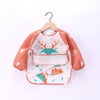 Waterproof Long Sleeve Baby Bib with Full Sleeve Protection