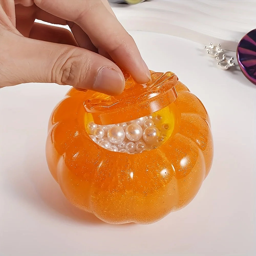 Pumpkin Silicone Mold Set for Resin, Candles & Candy Jars (2-Pack)