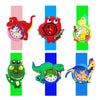 Kids' Cartoon Dinosaur Digital Watch with Silicone Band