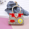 Crystal Rhinestone Handbag Keychain