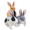 Lifelike Plush Bunny Rabbit Stuffed Animal
