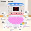 Kids Interactive Learning Laptop with LED Display and Music