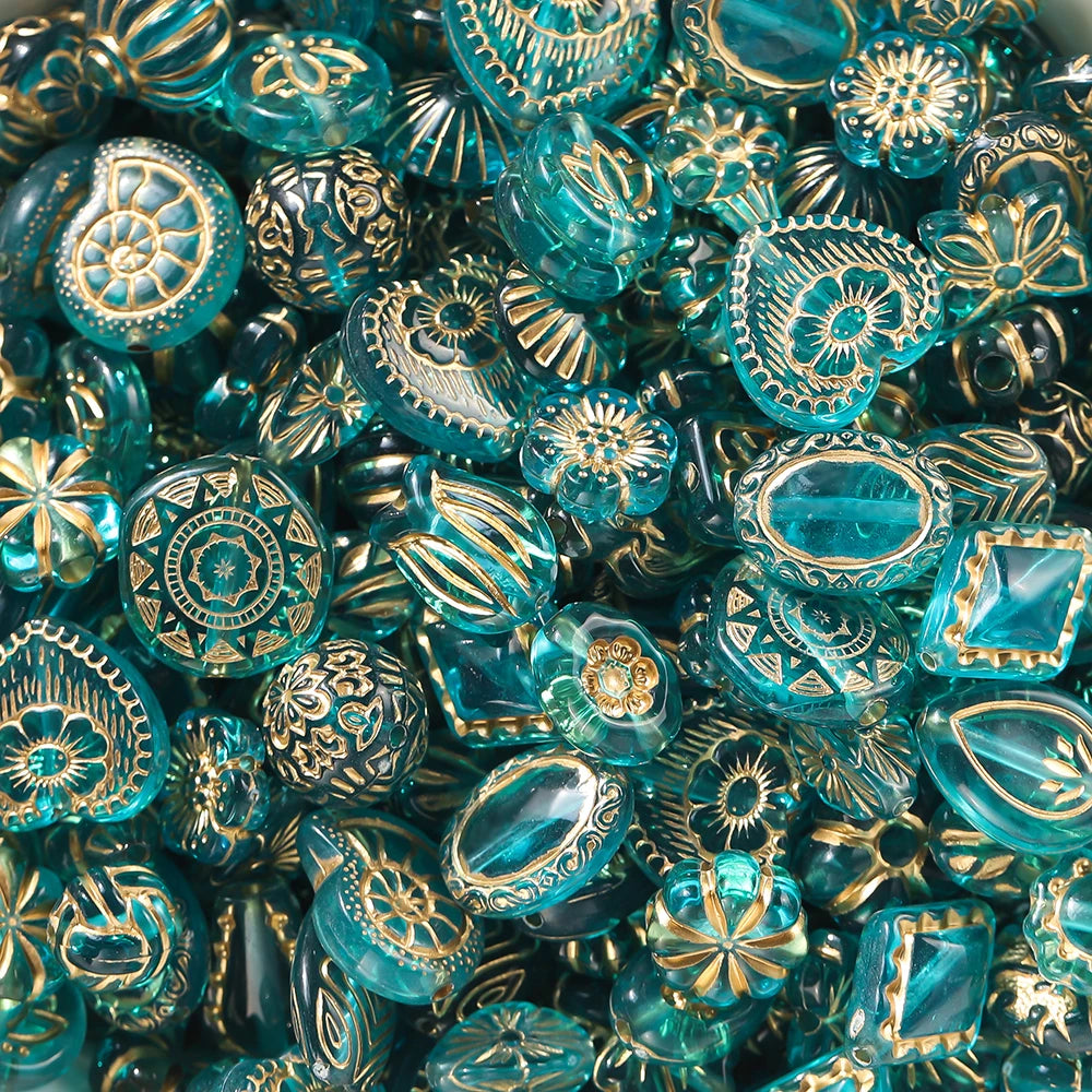 Mixed Classical Acrylic Spacer Beads for DIY Jewelry Making