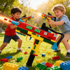 Realistic Building Block Toy Pistol with Shell-Ejecting Action