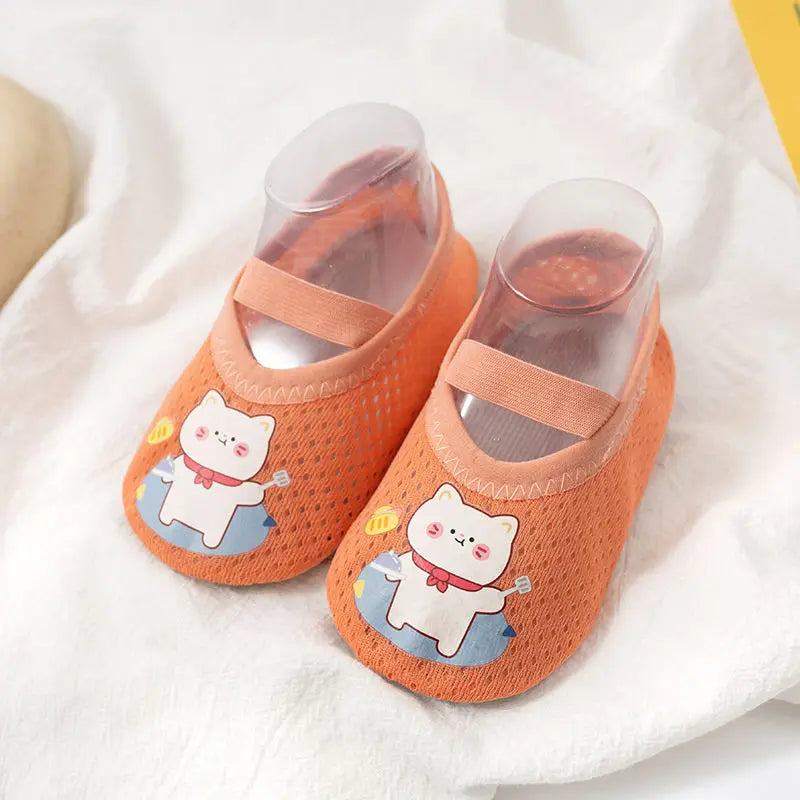 Animal Print Non-Slip Baby First Walker Shoes