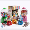 A collection of colorful candy machines and a box labeled Own a Snack Shop for kids