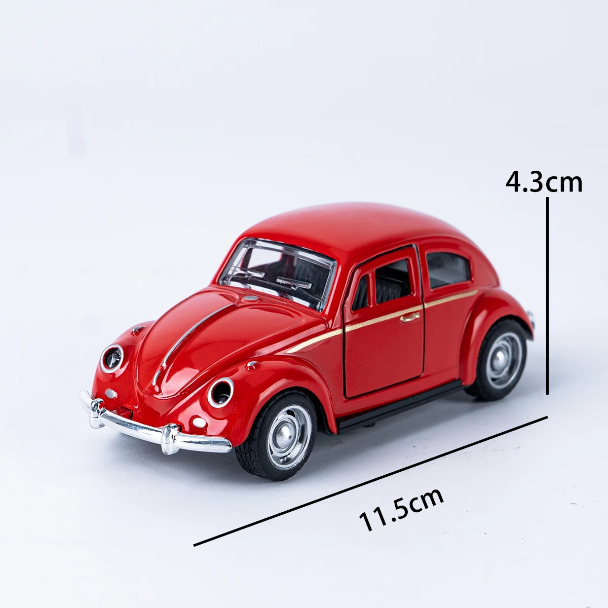 Die-Cast Classic Retro Beetle Car Miniature
