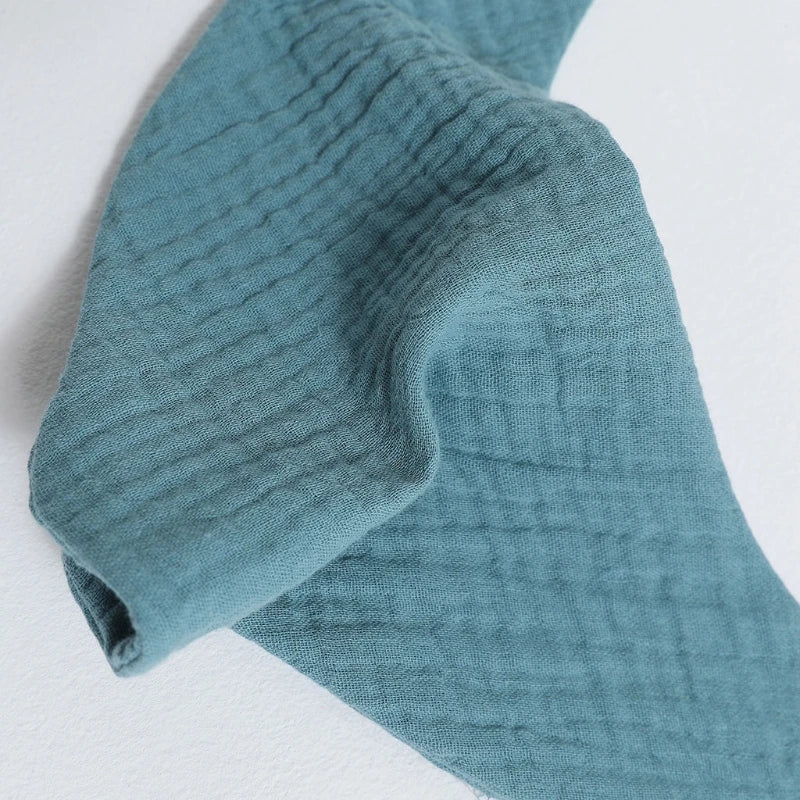 Organic Cotton Muslin Baby Bib with Bandana Style