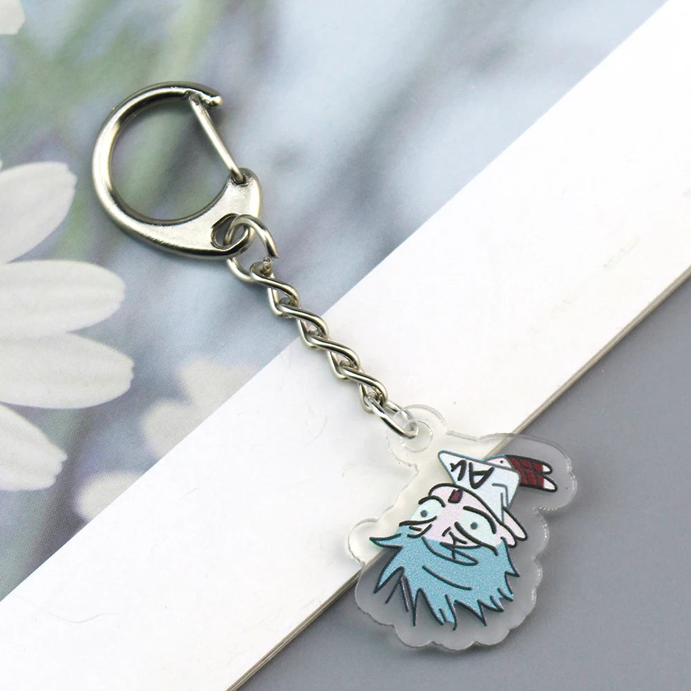 Cartoon Alien Stage Ivan & Till Acrylic Keychain