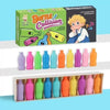 A box set of a bottle collision game featuring colorful bottles and a girl character.
