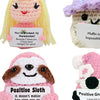 Emotional Support Crochet Doll – Funny Positive Gift for Friends & Desk Decor