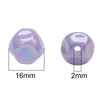 Galaxy Acrylic Beads for Jewelry Making – Round Spacer Beads in Candy Colors