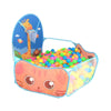 Foldable Kids Ball Pit Playpen with Basketball Hoop