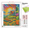 Sea Landscape Diamond Painting Kit — Full Drill, Wall Art