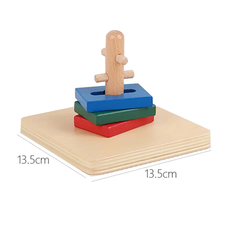 Wooden Montessori Object Permanence Toy for Toddlers