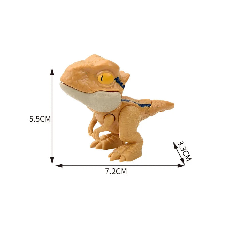 Finger Biting Dinosaur Toys – Interactive Jurassic Dino Playset for Kids