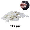 Cotton Candle Wicks Kit with Metal Stands (50-Piece)