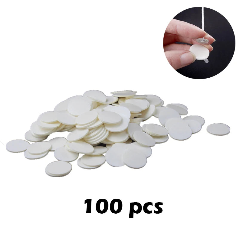 Cotton Candle Wicks Kit with Metal Stands (50-Piece)