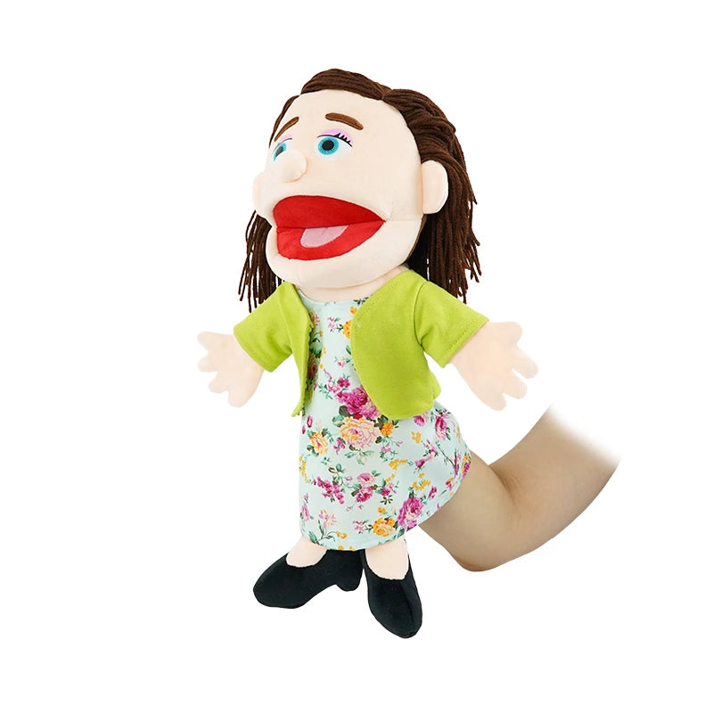 Soft Plush Full-Body Hand Puppet for Interactive Play