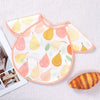 Waterproof Adjustable Baby Bib with Catch Pocket