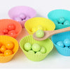 Wooden Clip Beads Color Sorting & Fine Motor Skills Toy