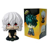 Chibi PVC figure of Tomura Shigaraki, Izuku Midoriya, and Katsuki Bakugo from My Hero Academia
